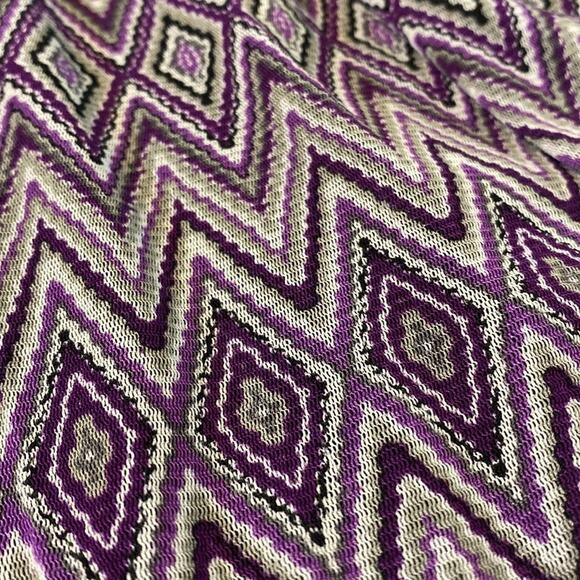 BCBGMaxAzria Purple Mesh Empire Waist Dress Size XS - Picture 11 of 12